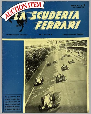 1 - La Scuderia Ferrari factory magazine, June 1936