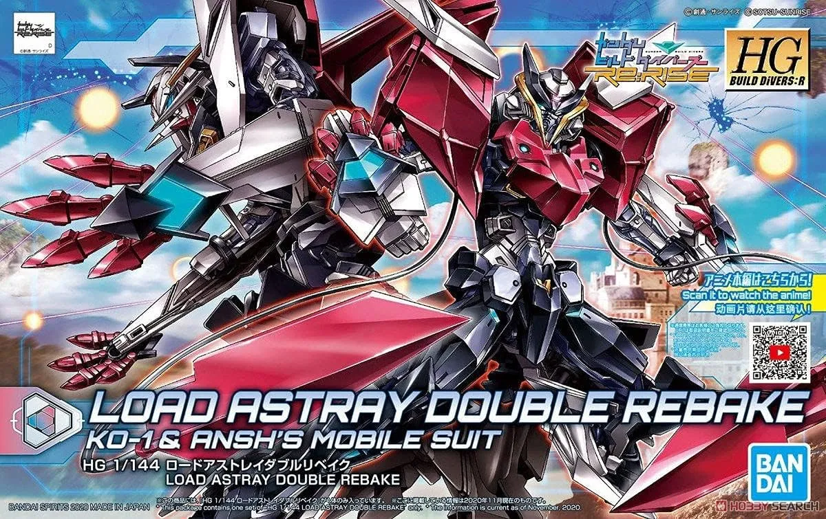 1/144 HGBD:R "Gundam Build Divers Re:Rise" Load Astray Double Rebake