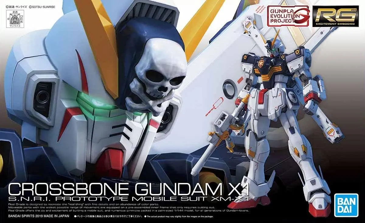 1/144 RG "Mobile Suit Crossbone Gundam" Crossbone Gundam X1