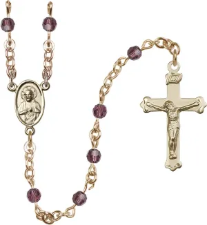 4mm Amethyst Swarovski Rosary