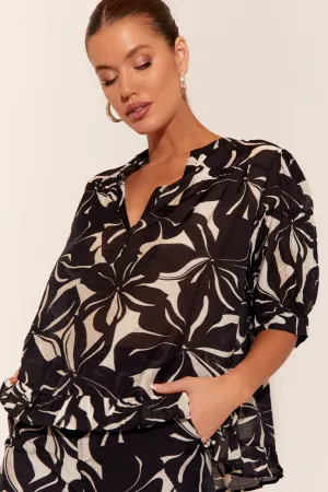 Adorne Ellidy Print Top