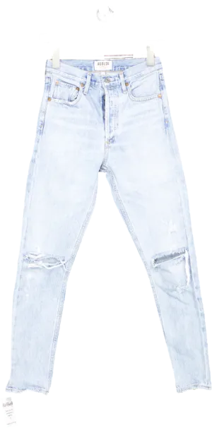 AGOLDE Blue Skinny Denim Jeans W23