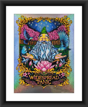 AJ Masthay "Widespread Panic - Charlottesville, VA" Sparkle Foil