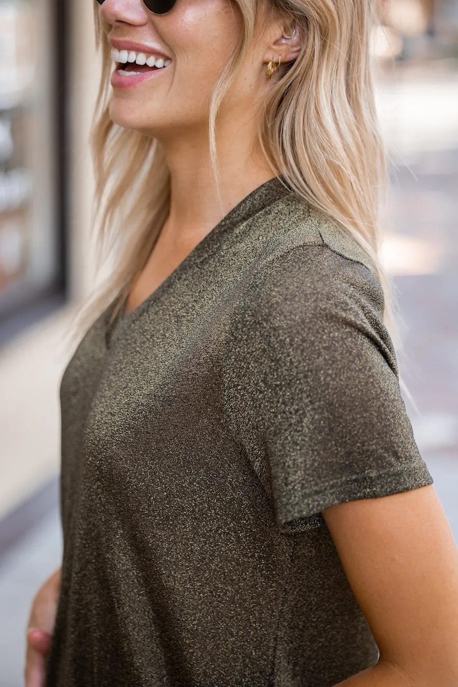 Amaryllis Tee (Shimmer)