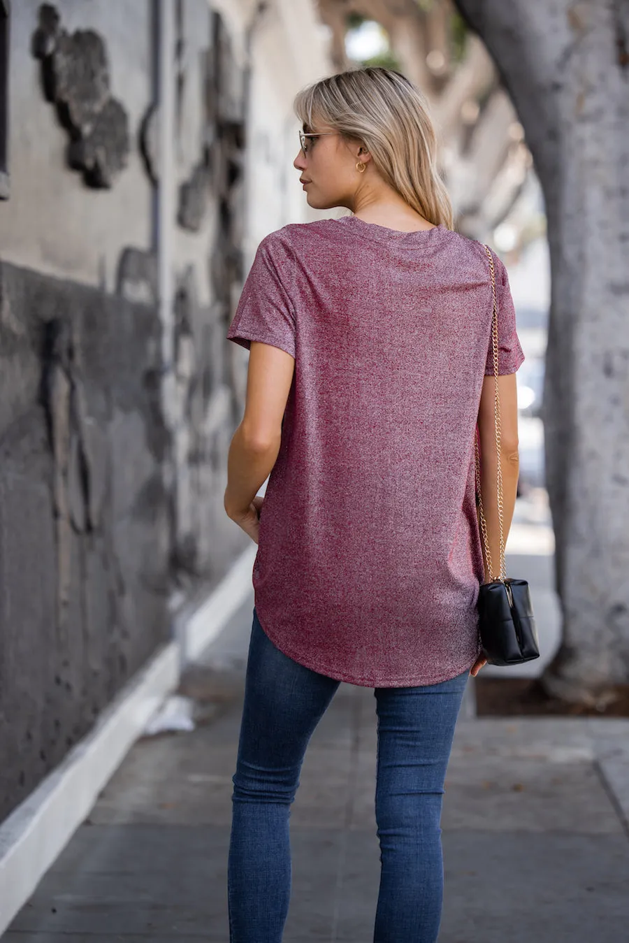 Amaryllis Tee (Shimmer)