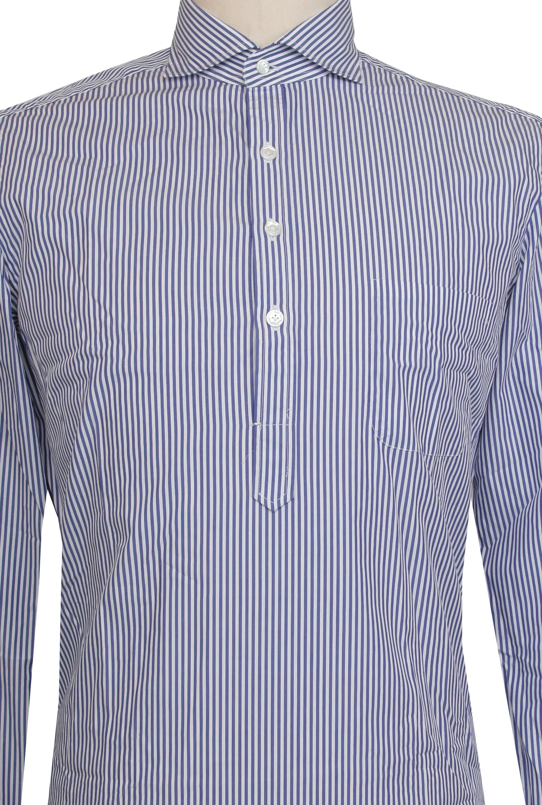 Barba Napoli Blue Shirt - Extra Slim