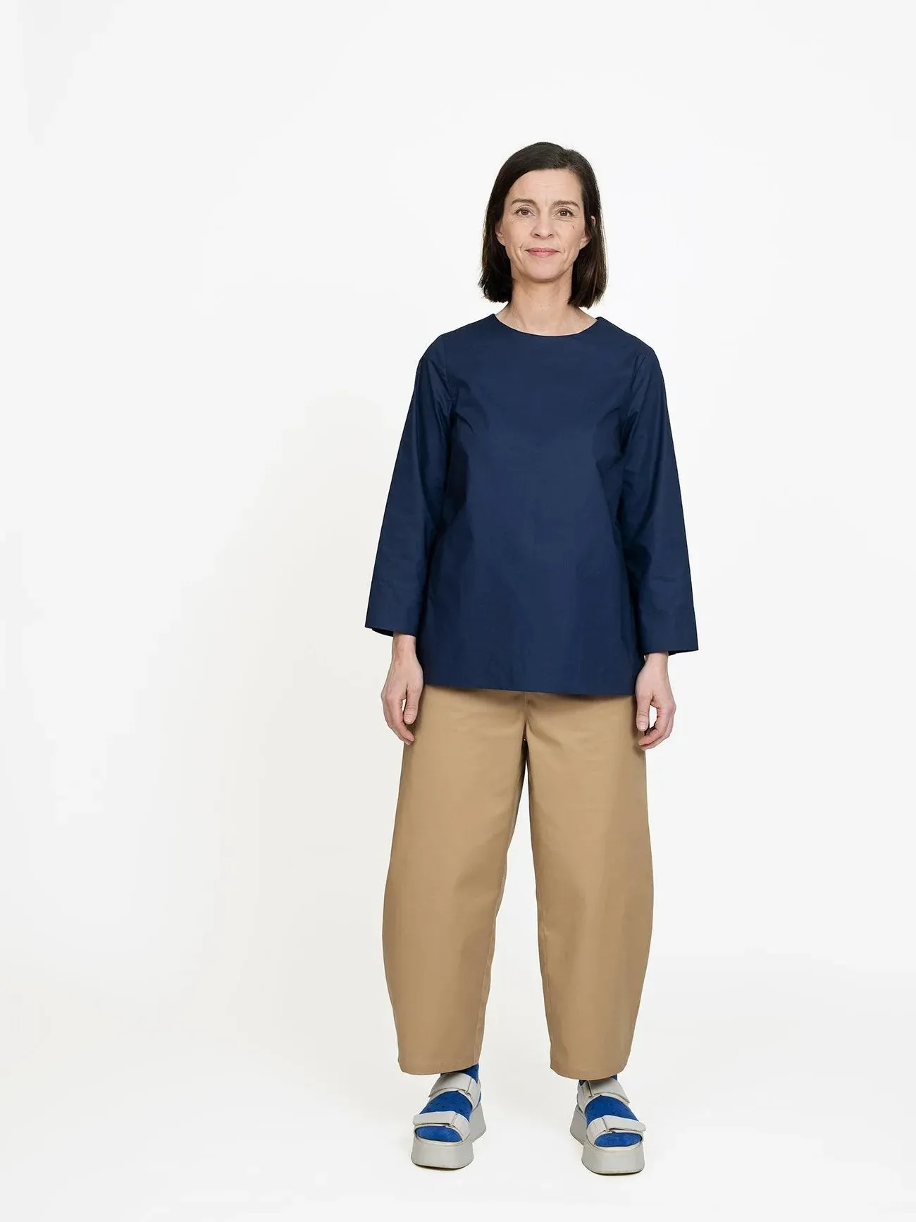 Barrel Leg Trousers Pattern - The Assembly Line