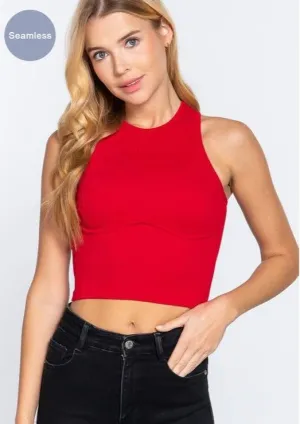 Better Than Basic Seamless Crop Tank