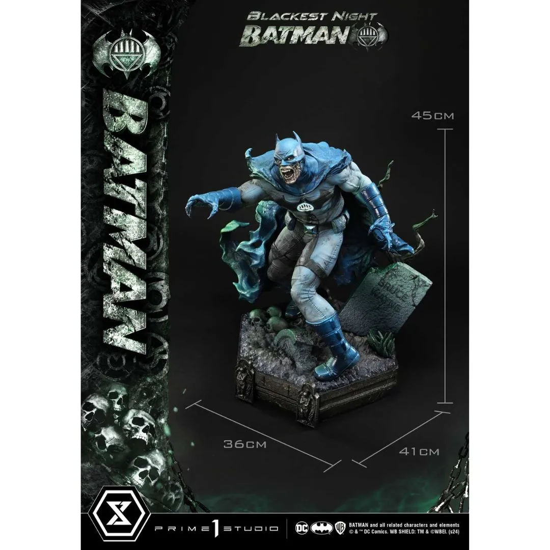 Blackest Night (Comics) Batman Statue by Prime 1 Studios