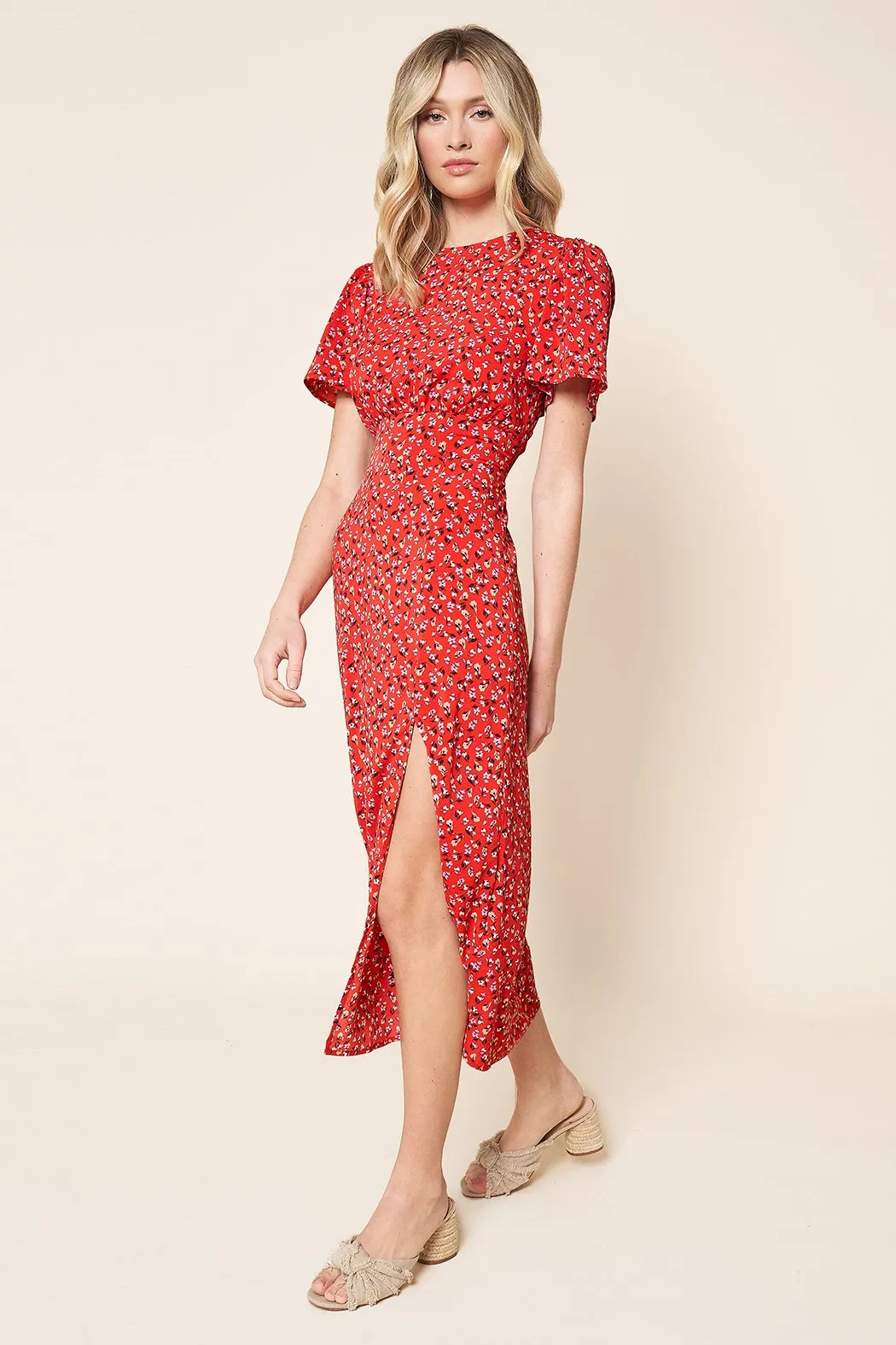 Bloom Floral Midi Dress