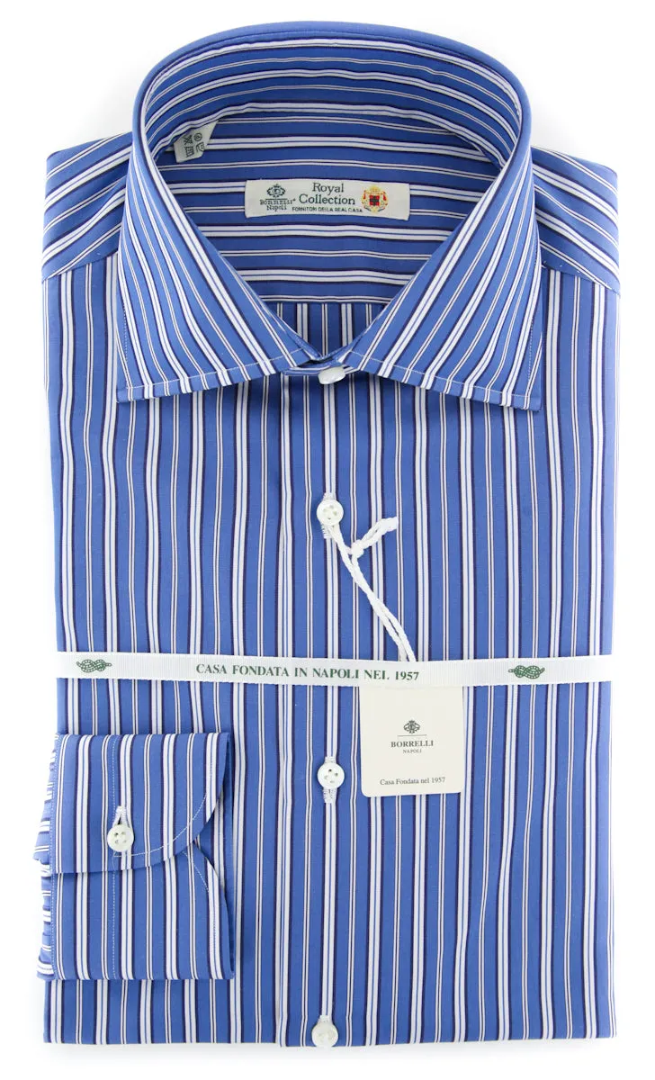 Borrelli Blue Shirt - Extra Slim