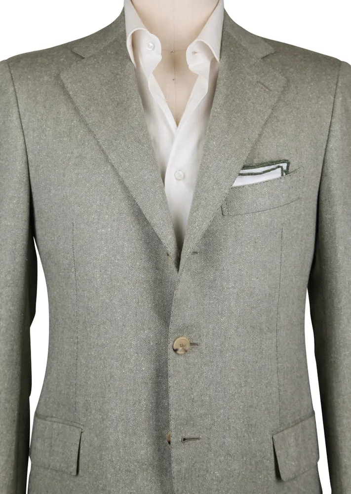 Cesare Attolini Olive Green Sportcoat