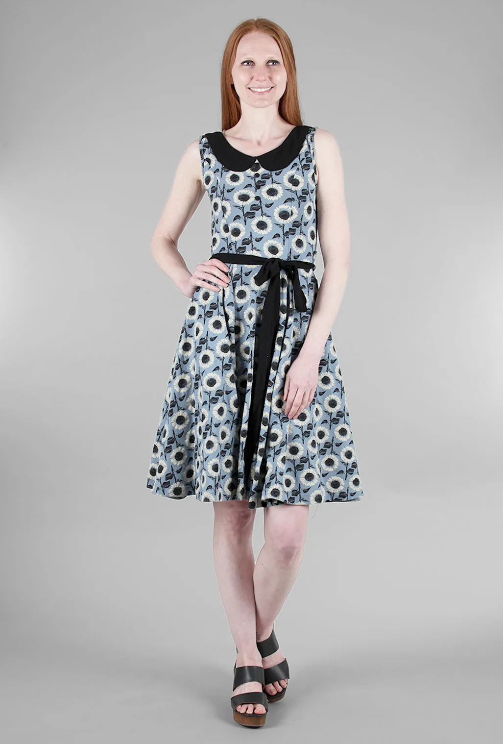 Clara Dress, Girasole Print