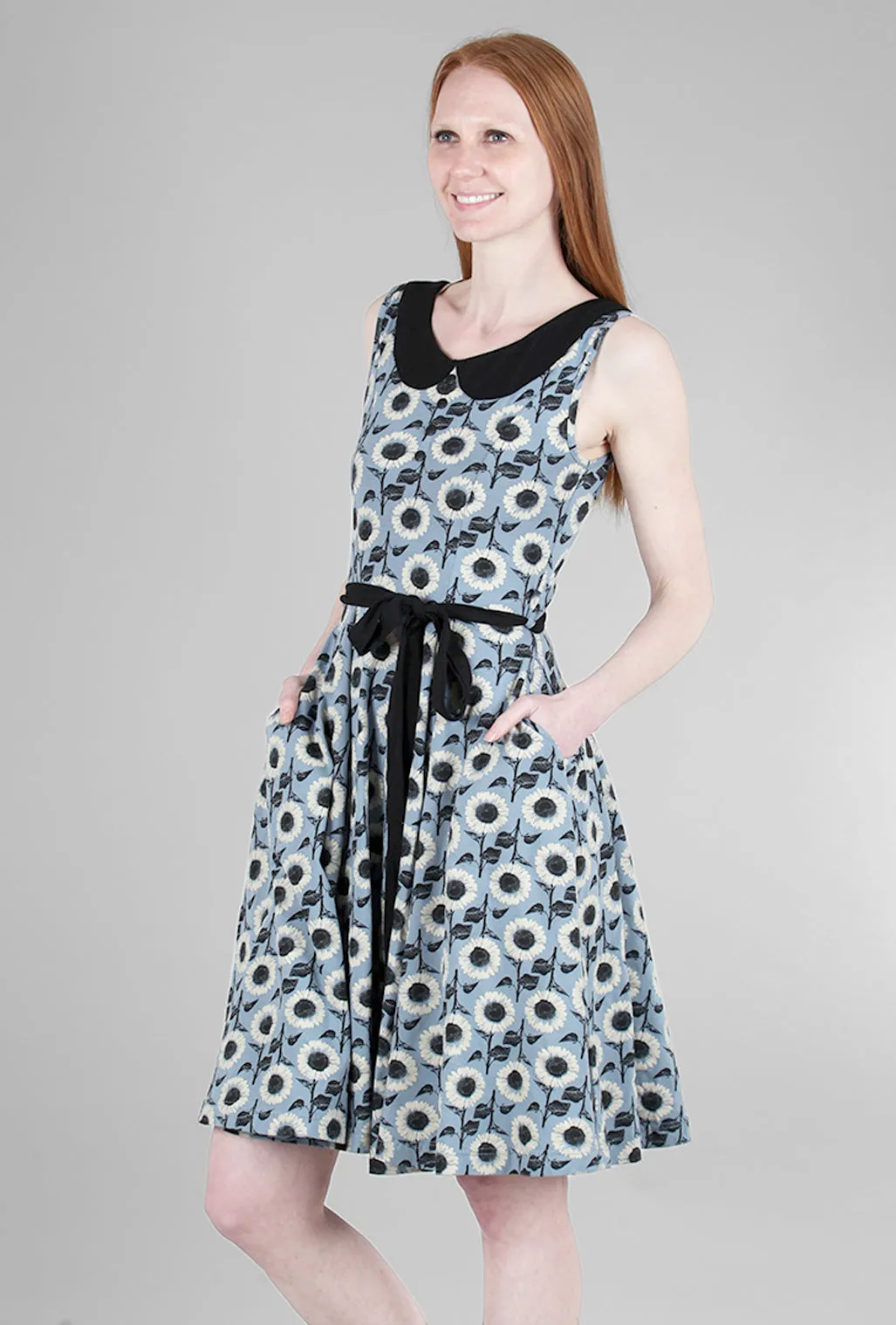 Clara Dress, Girasole Print