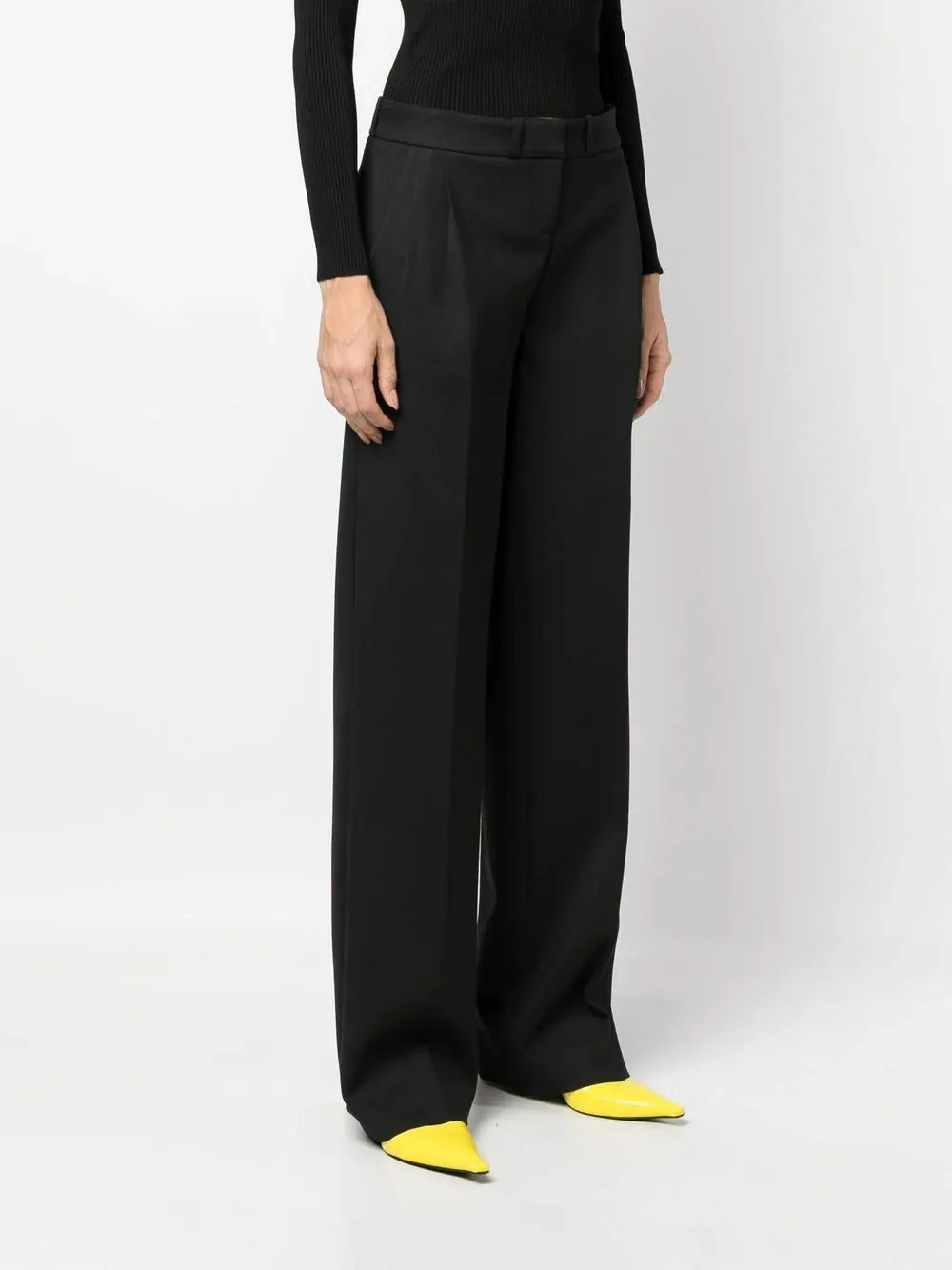 COPP90F3004 Wide leg tailored trouser