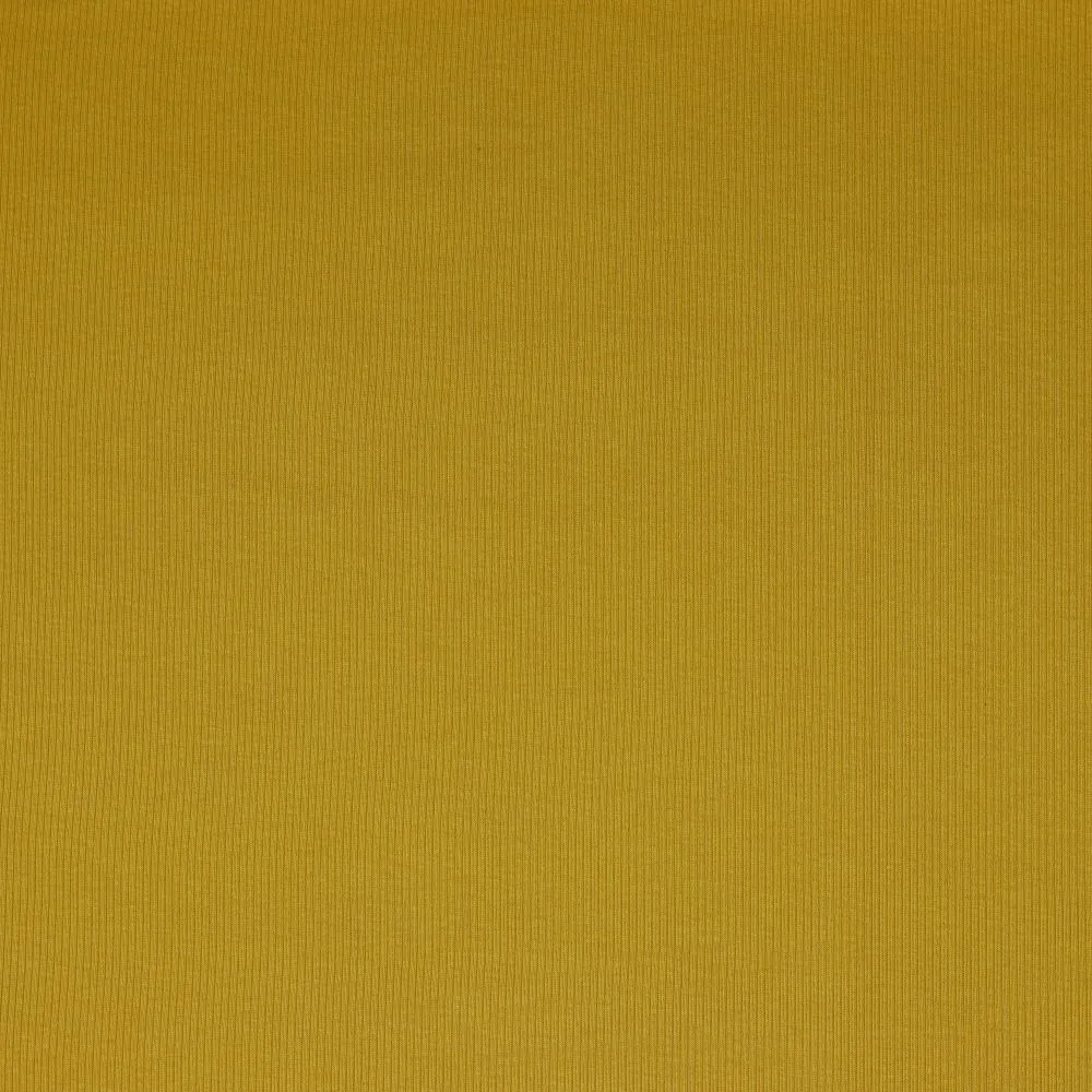 Cosy Cotton Ribbed Jersey - Ochre