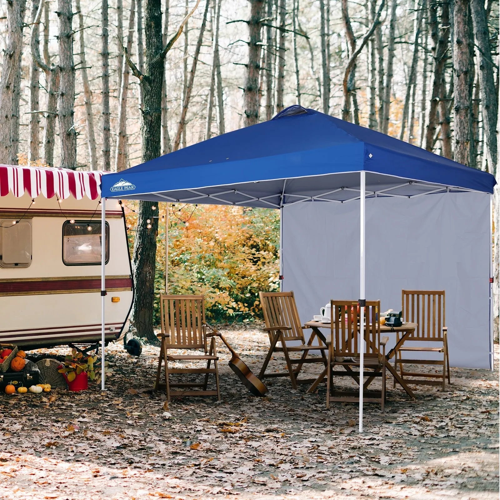 EAGLE PEAK Canopy SunWall for E100 10x10 Straight Leg Pop Up Canopy, 1 Sidewall