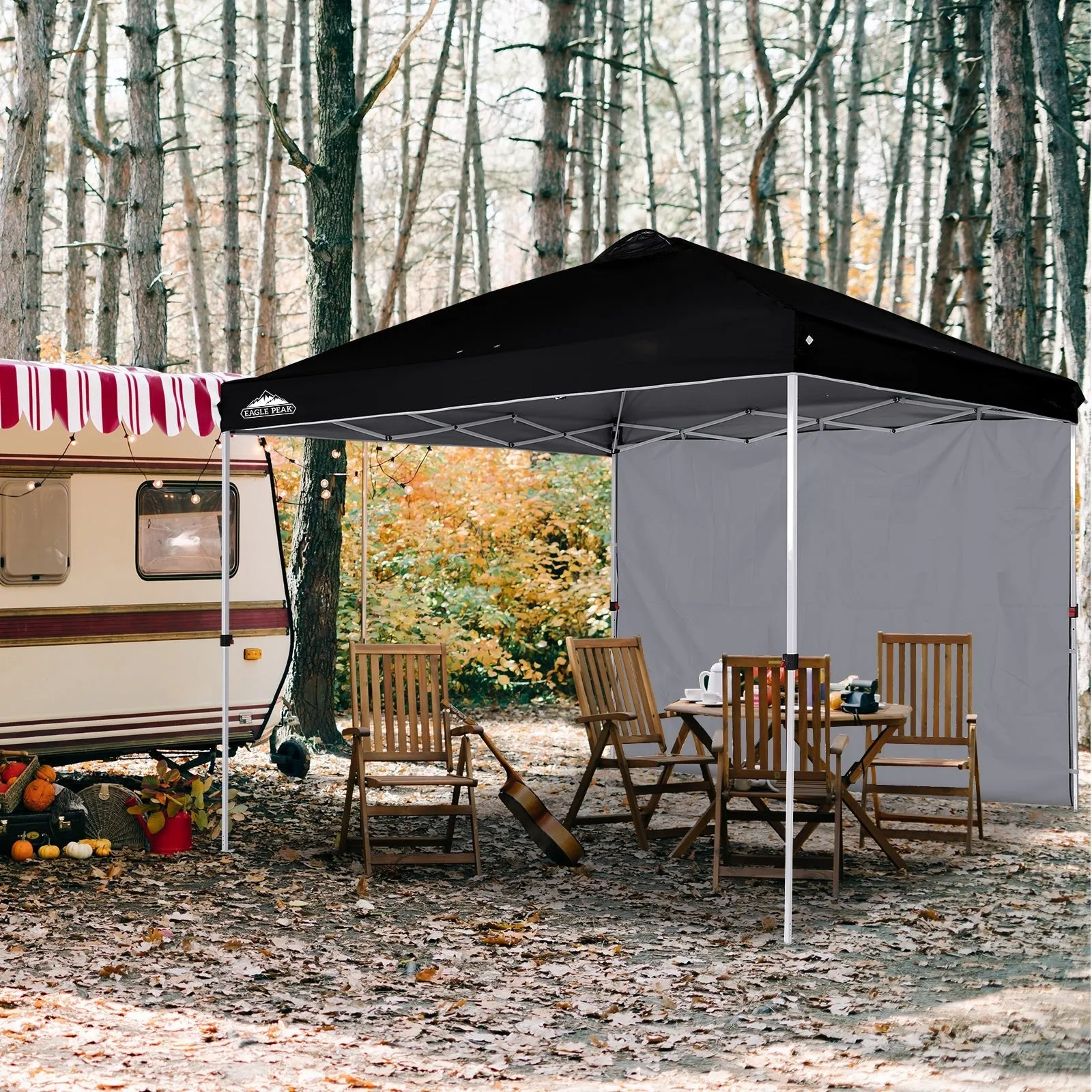 EAGLE PEAK Canopy SunWall for E100 10x10 Straight Leg Pop Up Canopy, 1 Sidewall