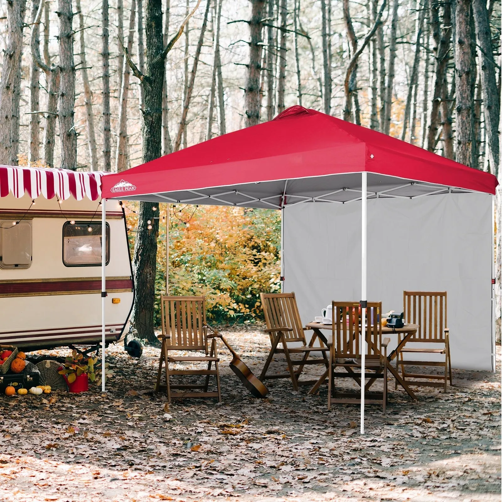 EAGLE PEAK Canopy SunWall for E100 10x10 Straight Leg Pop Up Canopy, 1 Sidewall