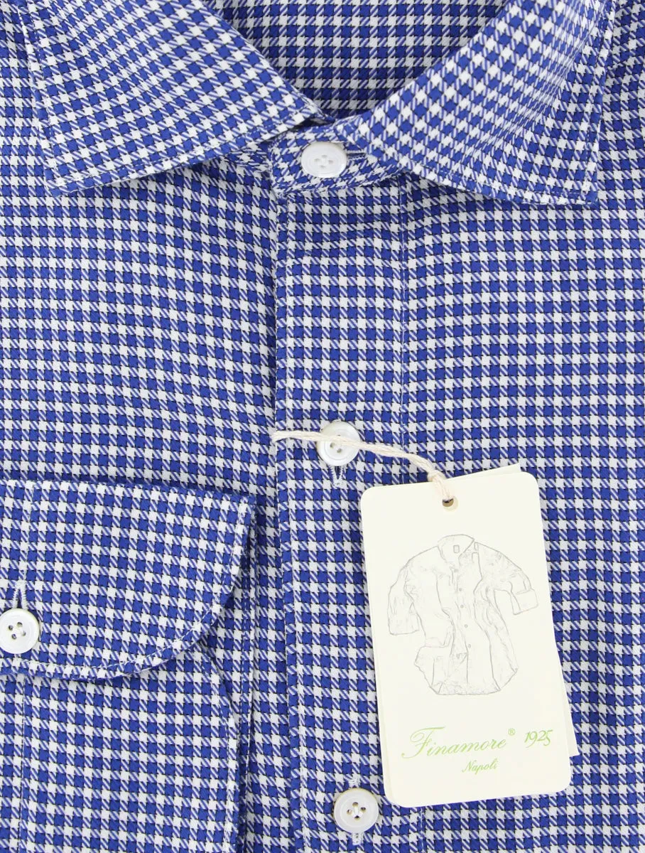 Finamore Napoli Blue Shirt - Extra Slim