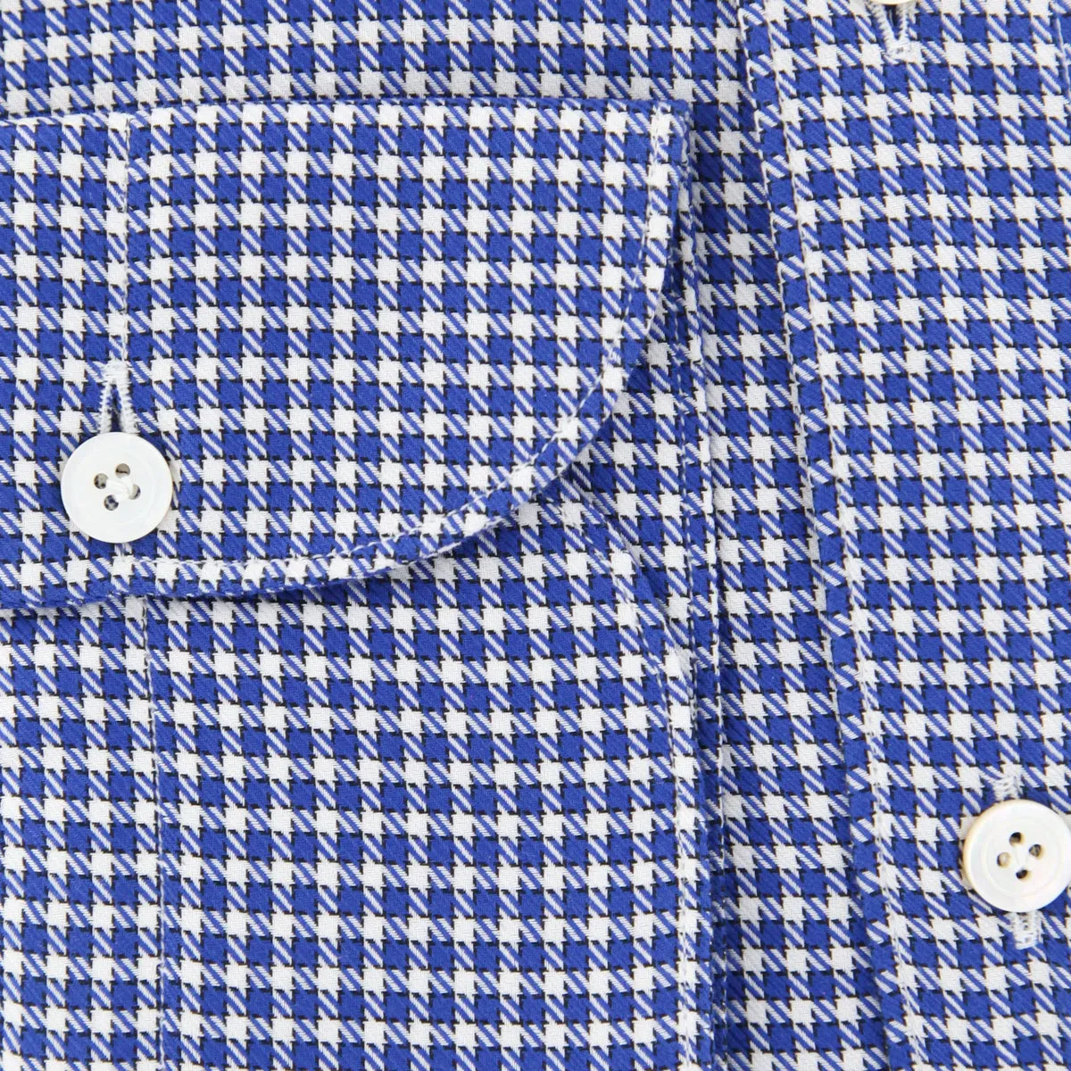 Finamore Napoli Blue Shirt - Extra Slim