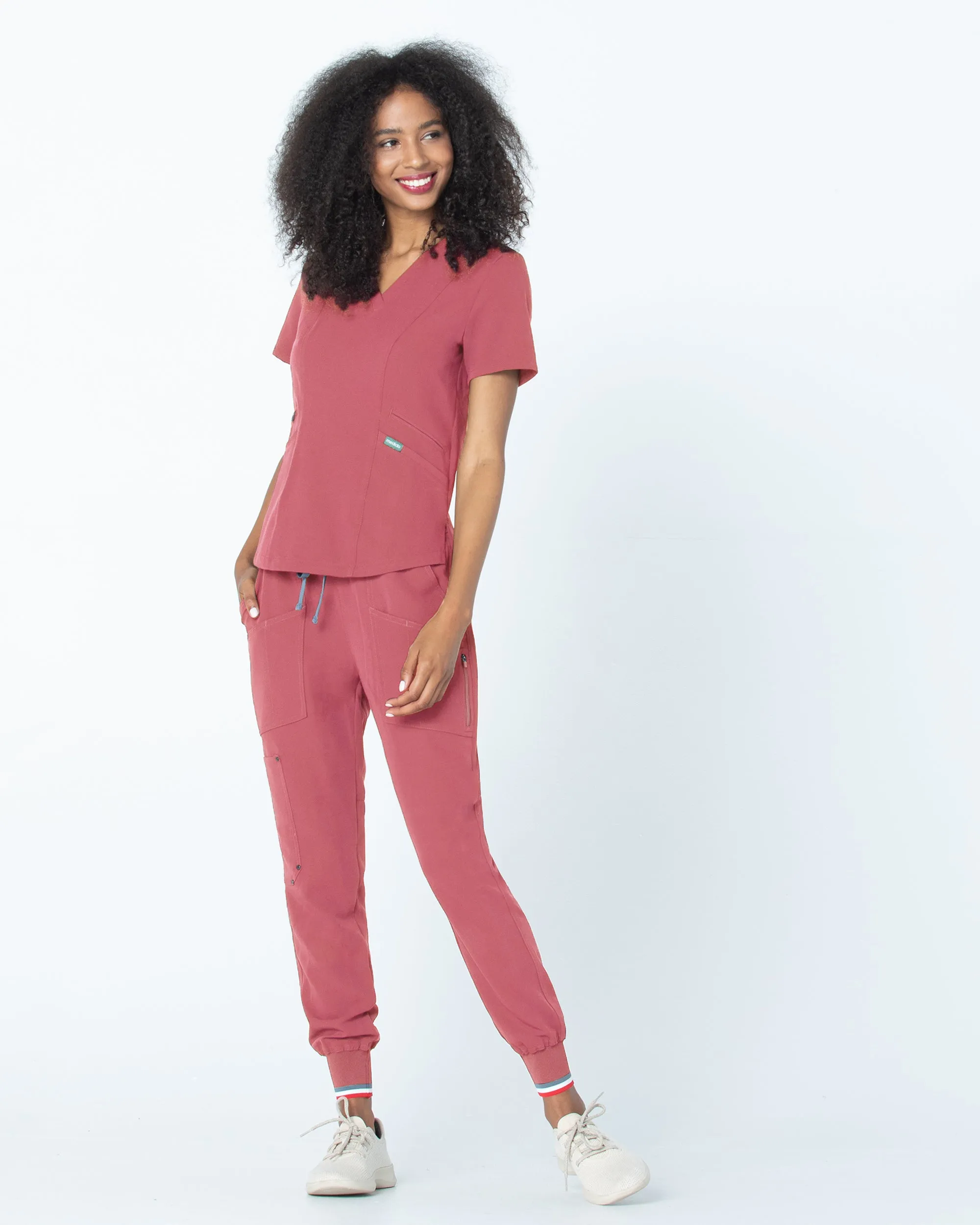 FYSEL® Amelia‎ ‎ Fitted Scrub Top (Final Sale)