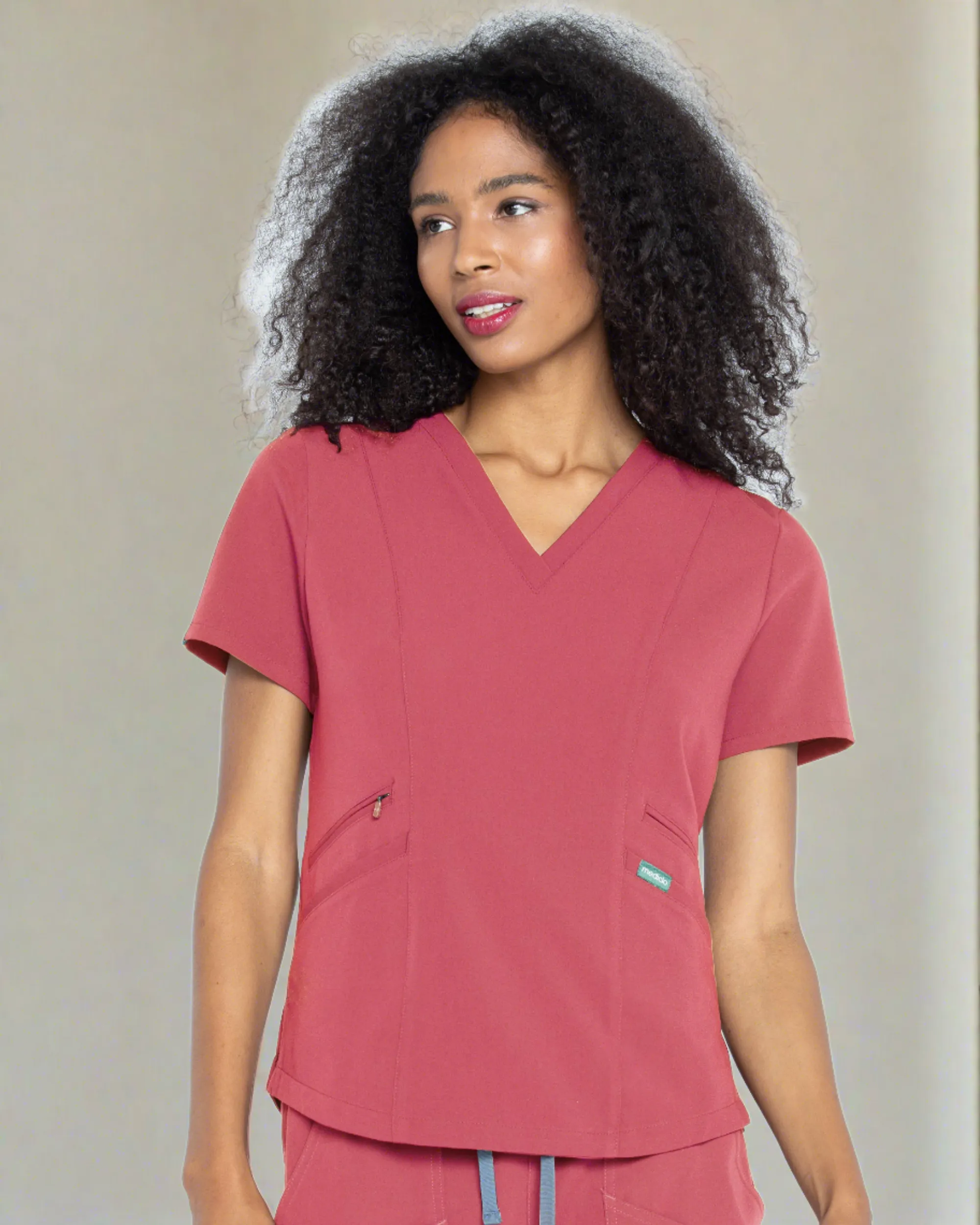 FYSEL® Amelia‎ ‎ Fitted Scrub Top (Final Sale)