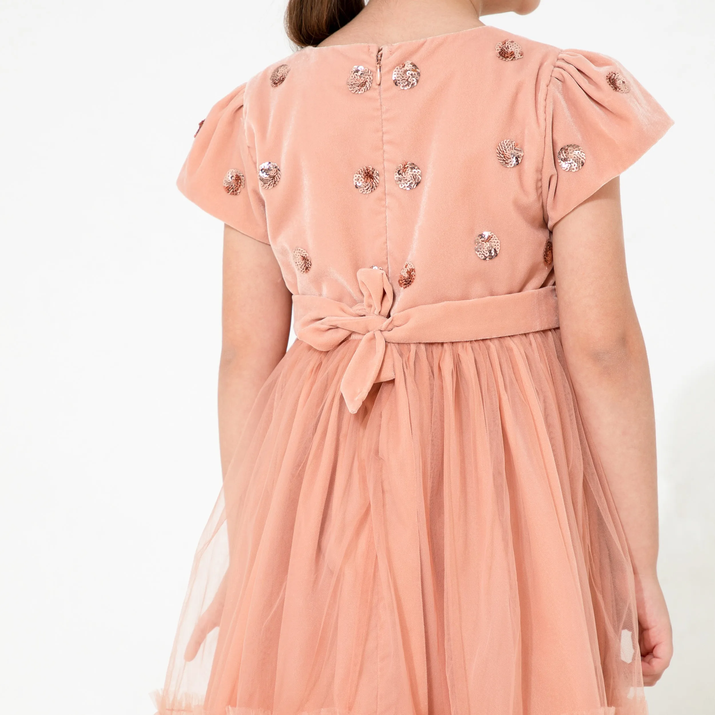 Giggly Salmon Dress