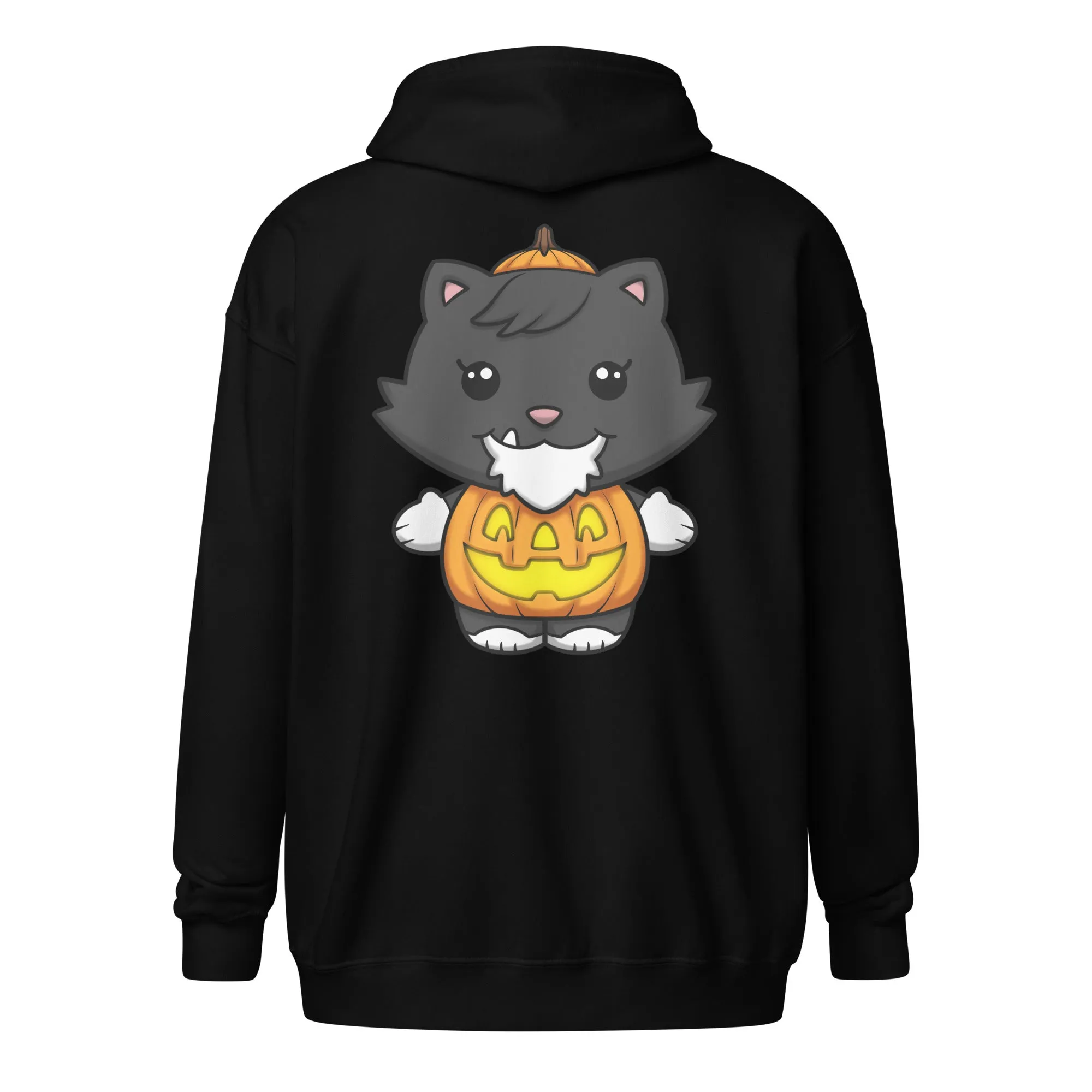 Grandpa-Lantern Zip Hoodie