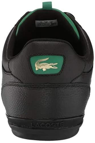 Lacoste men's Chaymon 0120 1 Cma Sneaker, Black/Green, 13 US