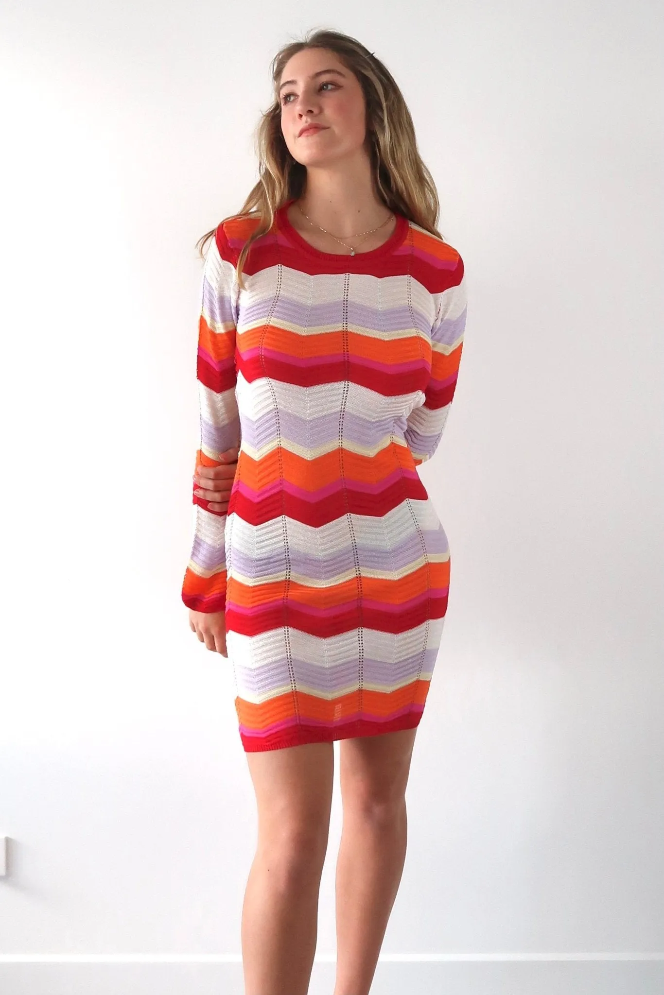 Lillian mini knit dress