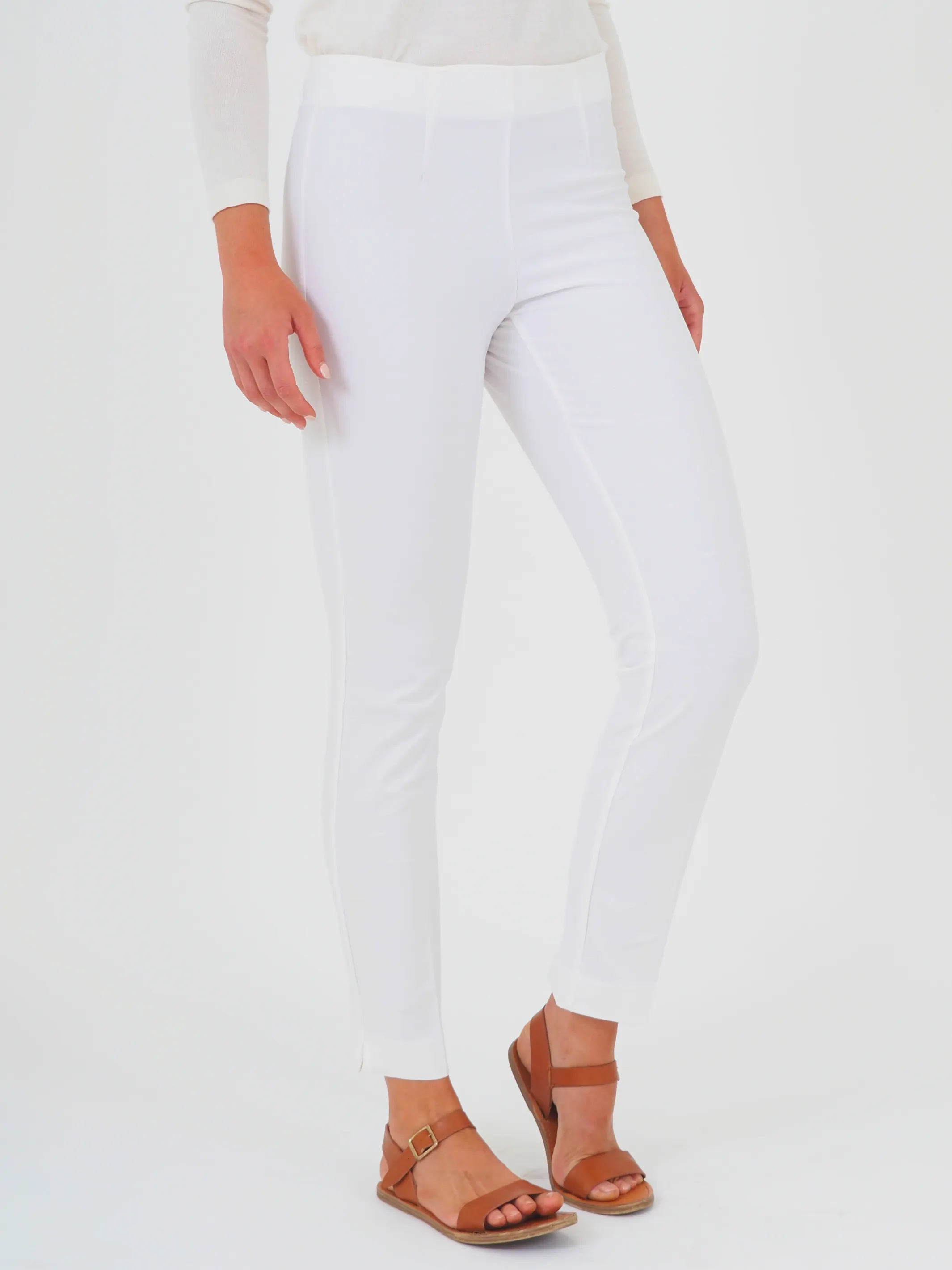 Long Silk Stretch Pant