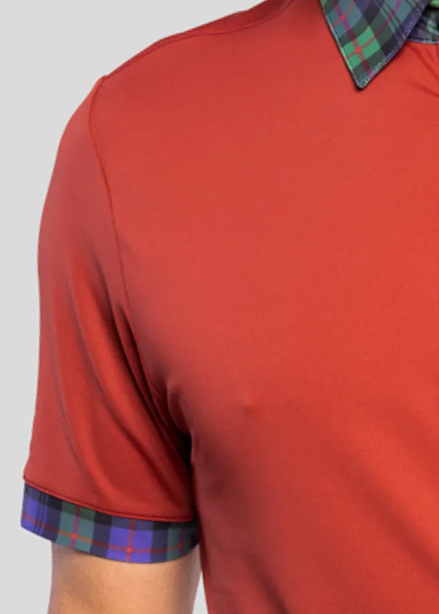 Murray Family Ties Men's Polo | Terracotta