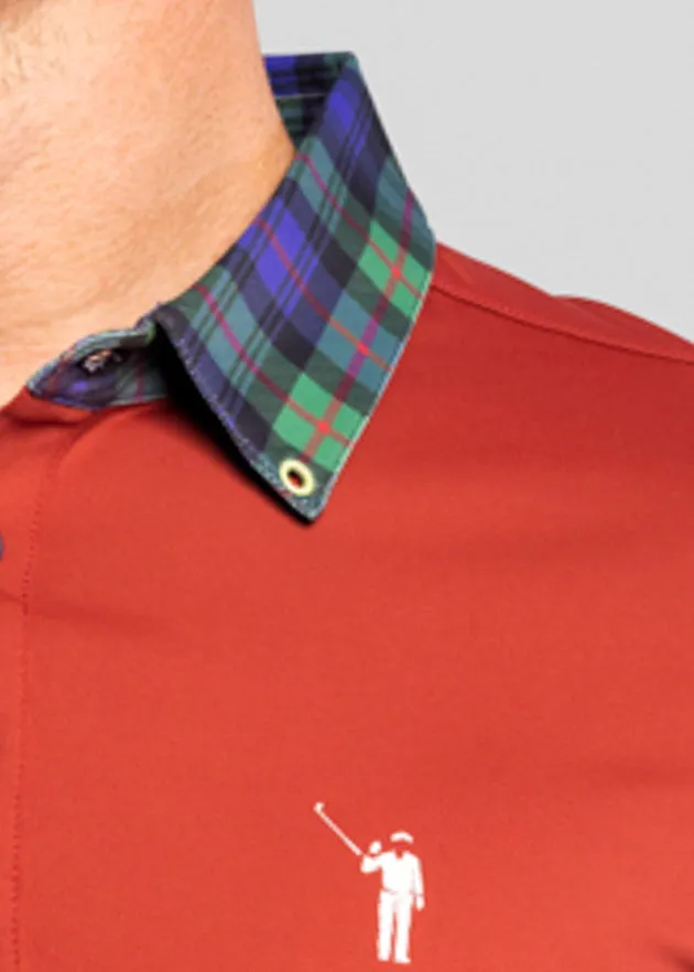 Murray Family Ties Men's Polo | Terracotta