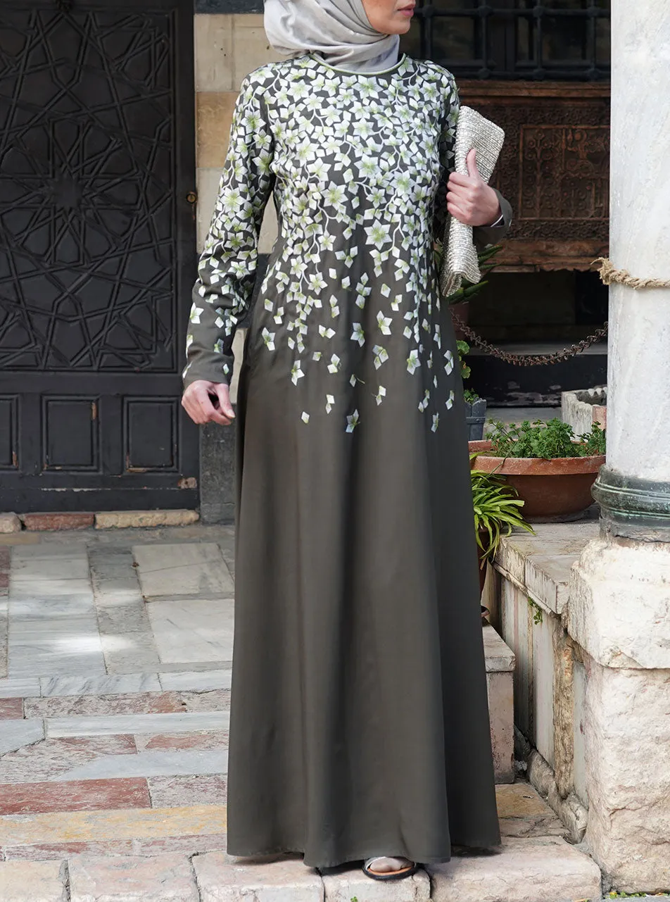 Nadia Embroidered Gown