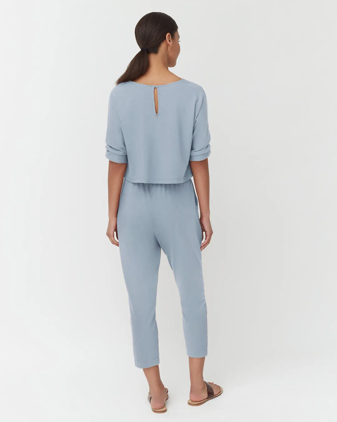 Open-Back Jumpsuit