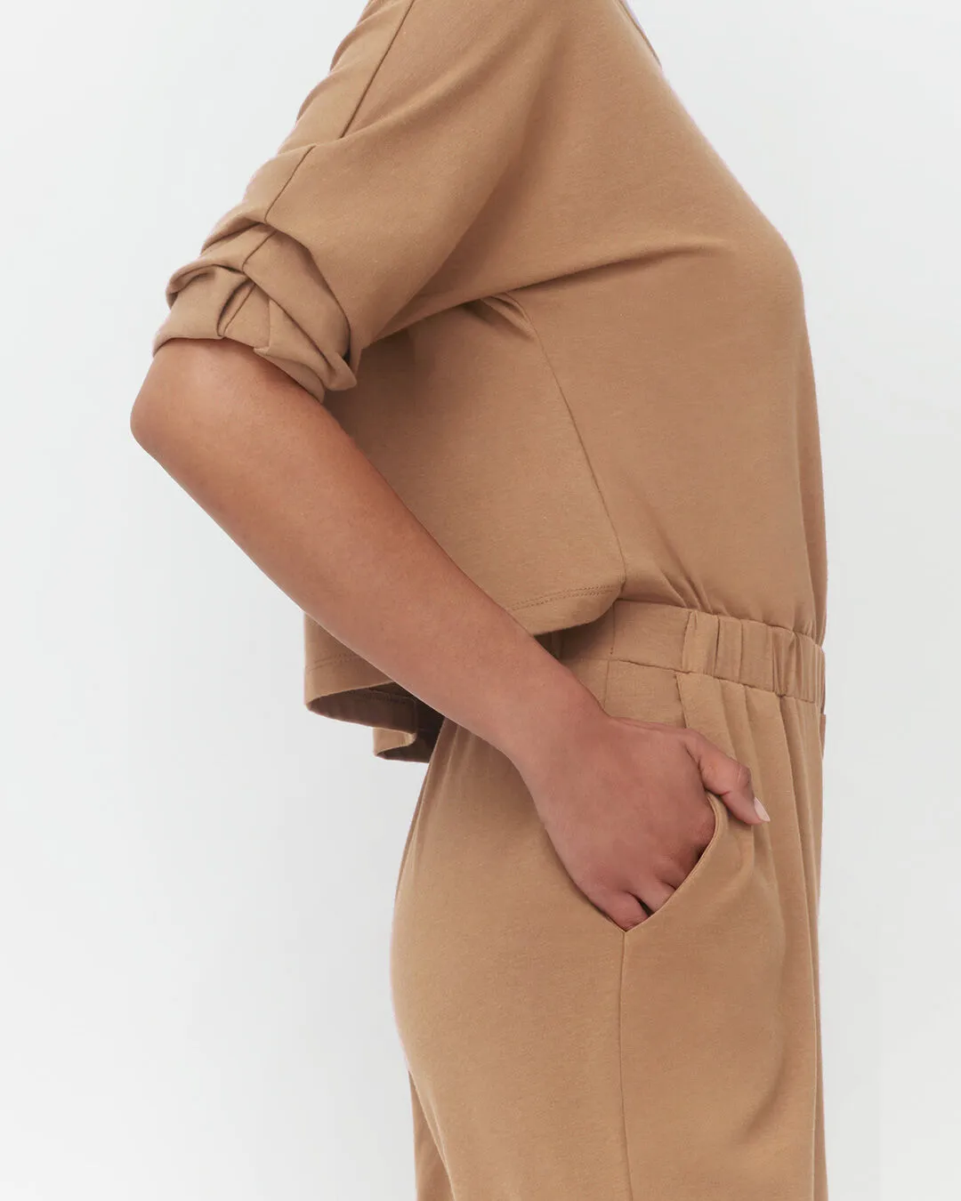 Open-Back Jumpsuit