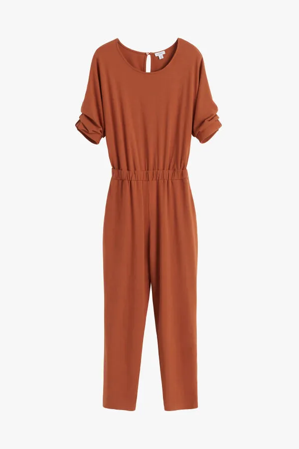 Open-Back Jumpsuit