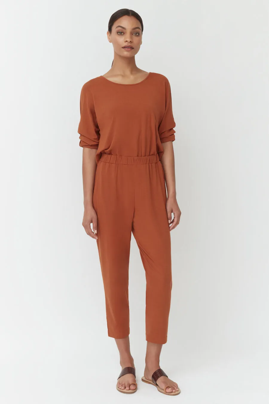 Open-Back Jumpsuit