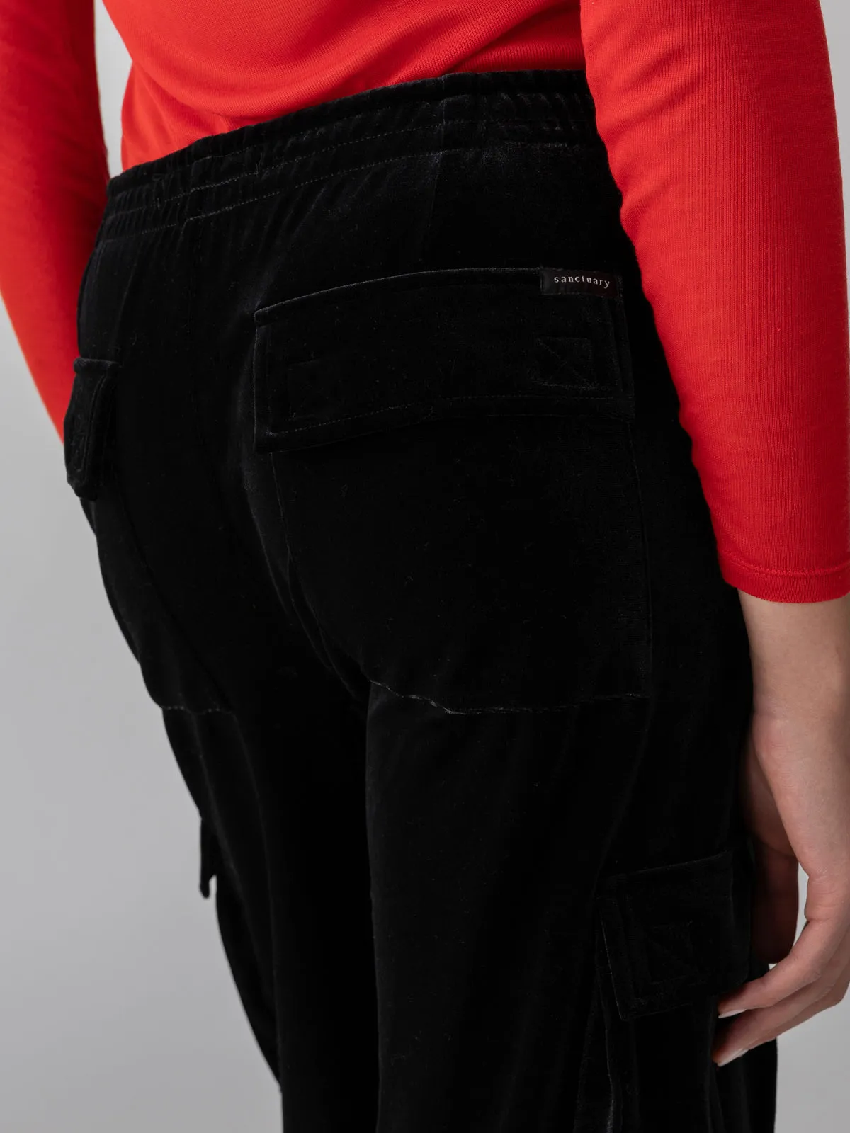 Relaxed Velvet Reissue Standard Rise Pant Black