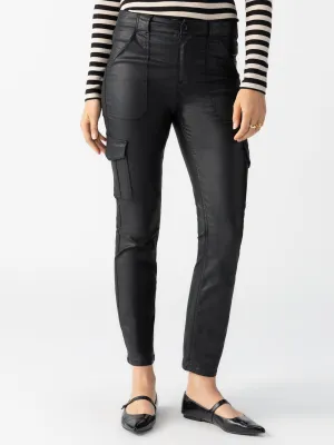 Sculpted Hayden Cargo Standard Rise Pant Slick Black