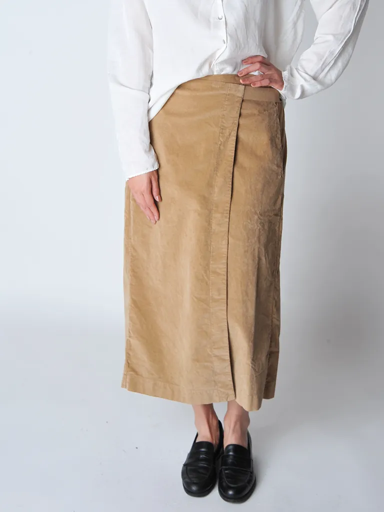 Sugar Velvet Wrap Skirt