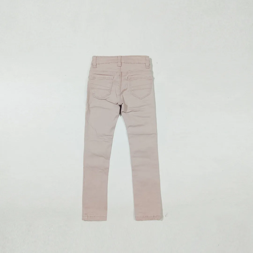 Tape A Loeil- Kids ' Pink' Cotton Jegging TO526