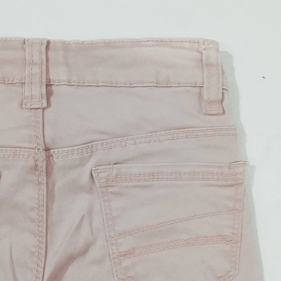 Tape A Loeil- Kids ' Pink' Cotton Jegging TO526