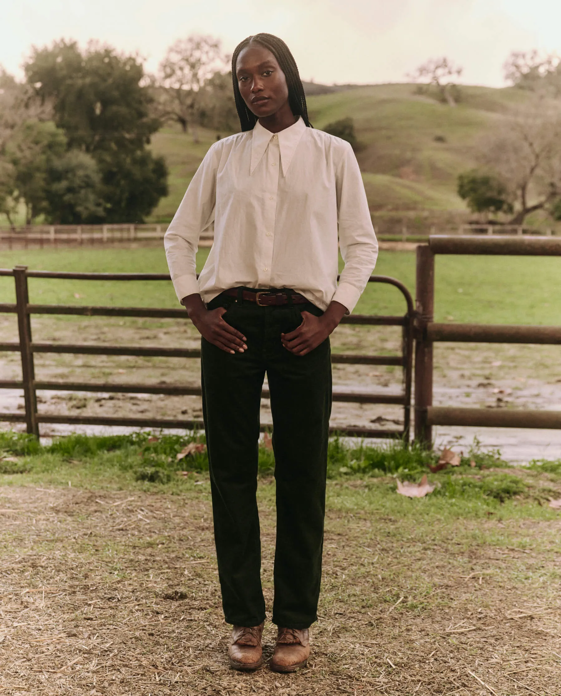 The Cotton Theater Top. -- White