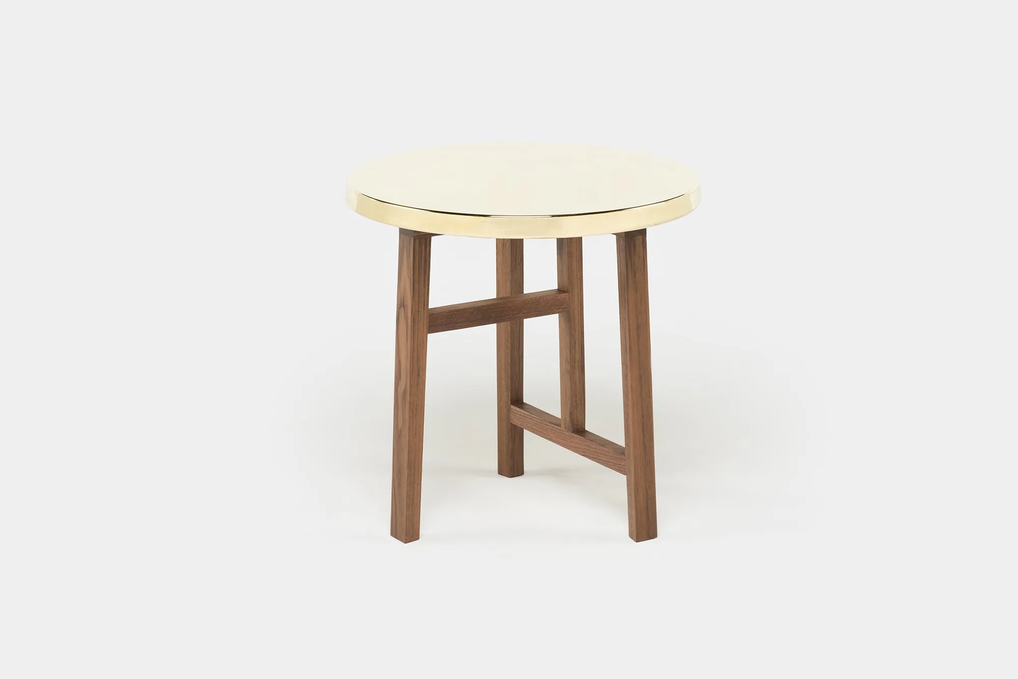 TRIO SIDE TABLE WITH METAL TOP