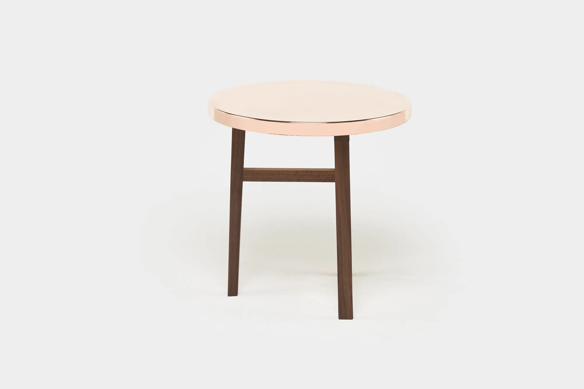 TRIO SIDE TABLE WITH METAL TOP