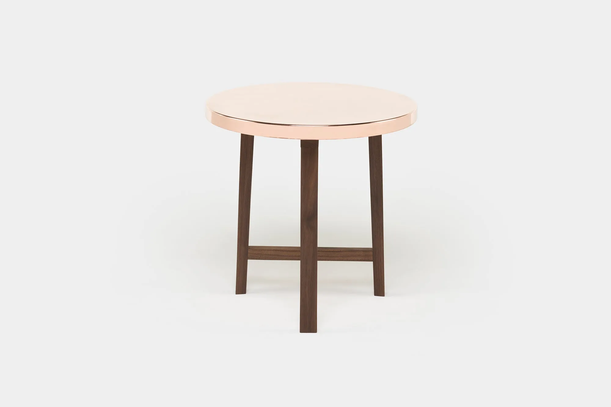 TRIO SIDE TABLE WITH METAL TOP