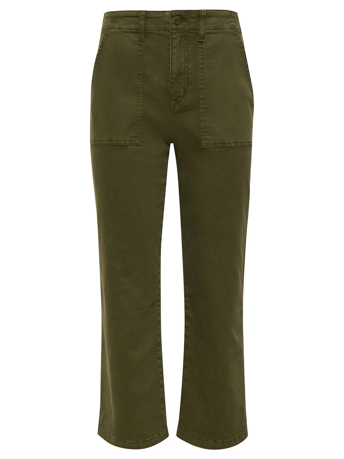 Vacation Crop High Rise Pant Burnt Olive Inclusive Collection